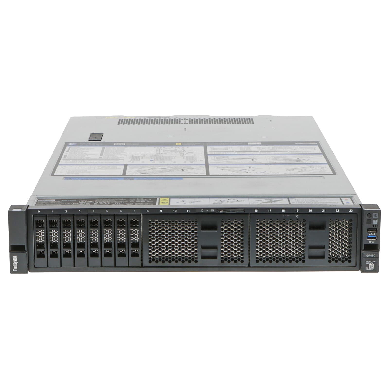 LENOVO SR650 / 2 X SİLVER 4110 /192GB RAM / 2X240GB SSD 1X 1.2TB