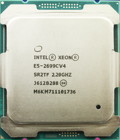 Intel Xeon E5-2699C v4 İşlemci / 22Core, / 44 Threads / 3.6GHz