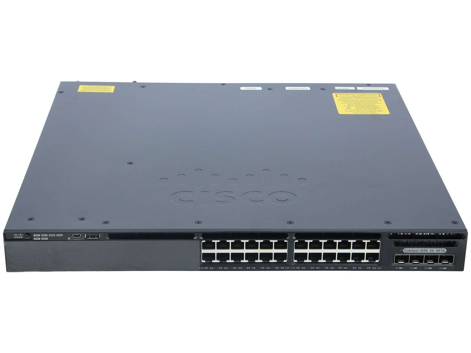CİSCO 3650 WS-C3650-24TS-L / 24 PORT 1GbE + 4 PORT 1GbE FİBER