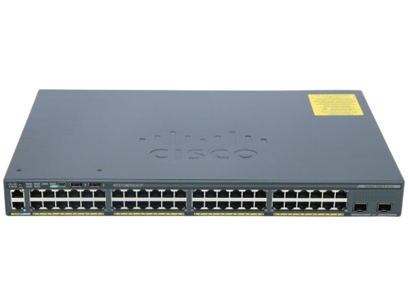 CİSCO WS-C2960X-48LPD-L / 48x1G PoE + 2x10G Uplink 
